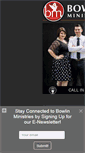Mobile Screenshot of bowlinministries.com